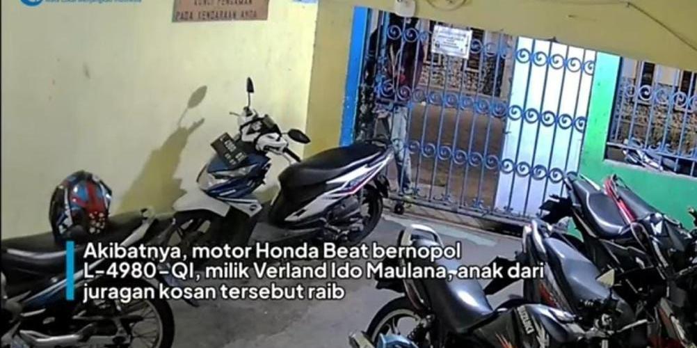 Spesialis Curanmor Rumah Kost, Berhasil Diamankan Polisi 