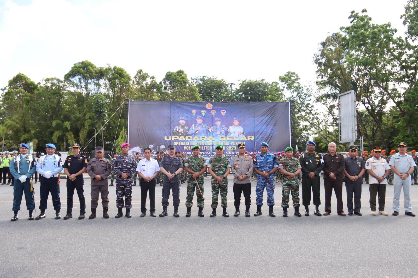 Tingkatkan Disiplin Prajurit, Kasdam XII/Tpr Buka Operasi Gaktib dan Yustisi POM TNI TA 2023.