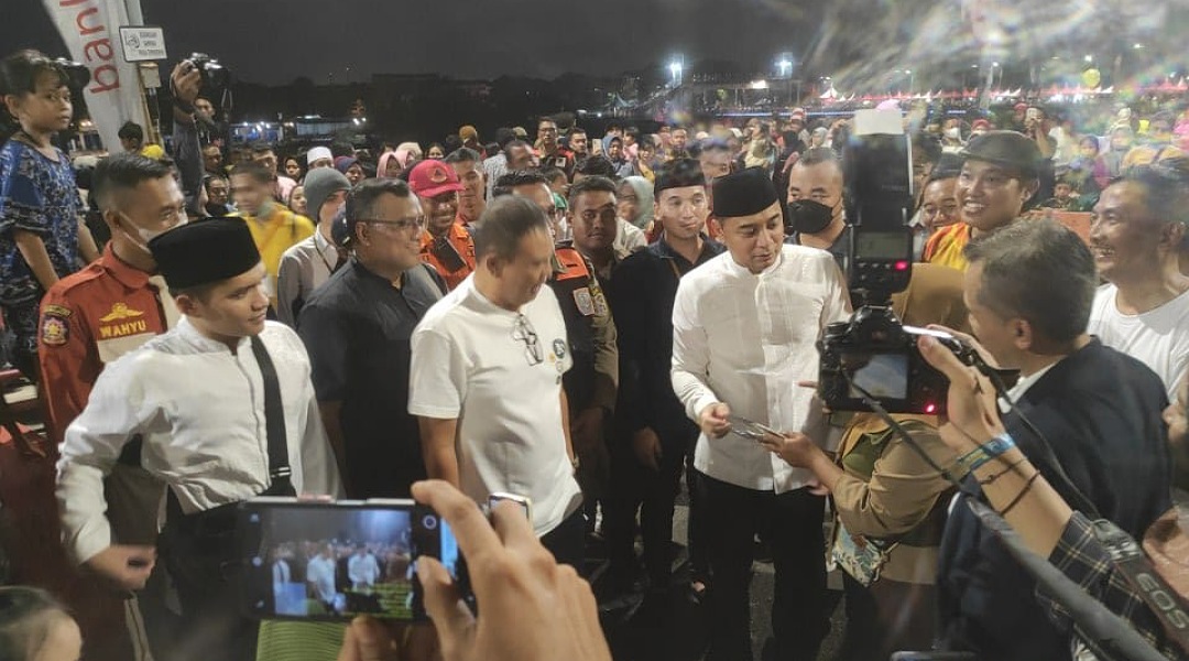 Bank Jatim Gelar Festival Ramadhan Jembatan Suroboyo Bersama Walikota Eri Cahyadi