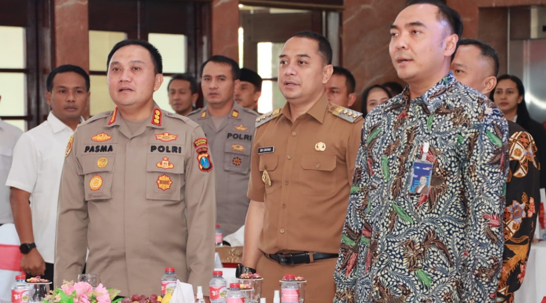 Polrestabes Surabaya Tandatangani MOU dengan PD. Pasar Surya untuk Meningkatkan Keamanan