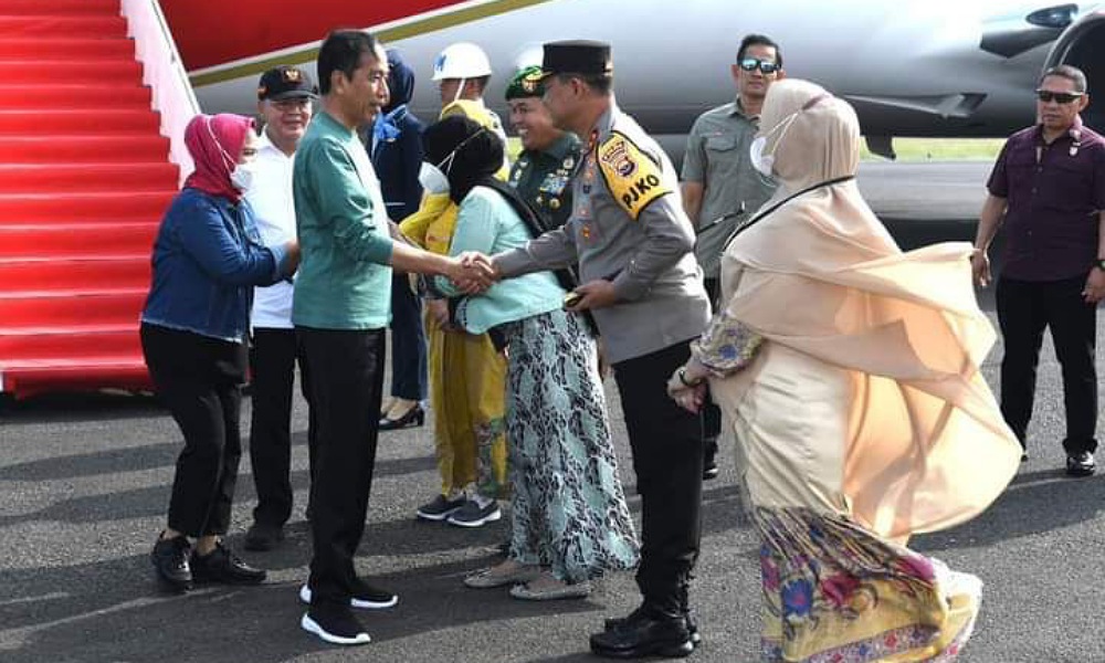 Presiden Jokowi Kunjungan Kerja ke Bengkulu